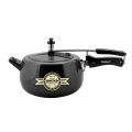 UNITED  Magic Black Innerlid Hard Anodised 3 Litre Induction Base Pressure Cooker. 
