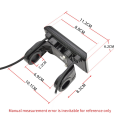 LCD Display SW900 24 36 48V 52V 60V Electric Scooter 6 Pins Plug Riding Speed Time Display. 