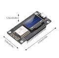 NodeMCU ESP8266 V3 Development Board With 0.96 Inch OLED Display CH340 ESP-12F WiFi Module TYPE-C USB. 