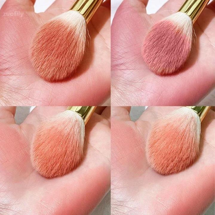one Productei Blush Makeup Love Palette 4 Color Mineral Powder Peach Red Rouge Lasting Natural Hawthorn Cheek Tint Waterproof Blusher Cosmetic