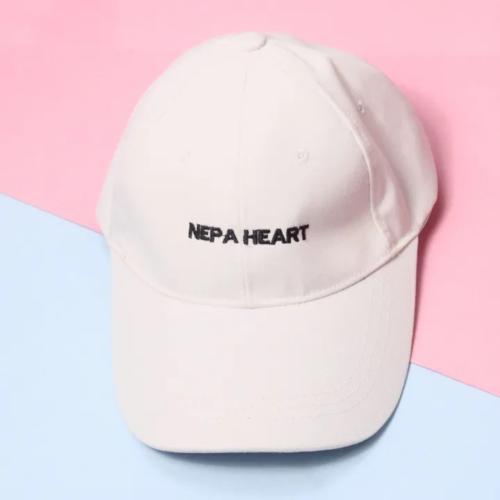 Nepa%20Heart%20Unisex%20White%20Color%20Printed%20Cap%20-%20Image%204