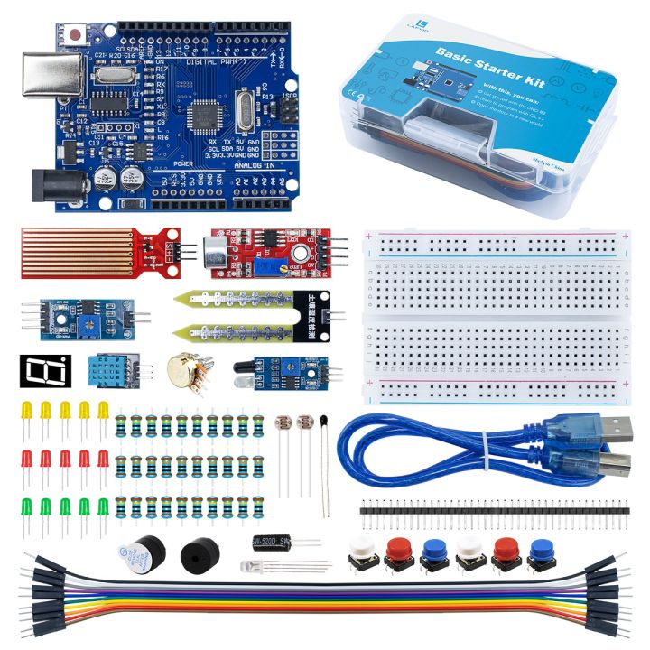 LAFVIN%20Basic%20Starter%20Kit%20for%20Arduino%20Uno%20R3%20Projects%20Electronic%20Components%20Kit%20with%20R3%20Board%20DIY%20Electronics%20Set%20with%20Tutorial%20-%20Image%207