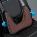 Ergonomically Compliant Split Type Automotive Lumbar Support Buckle Fixation Relieve Fatigue Lumbar Seat Pillow Breathable Memory Cotton Auto Pad Cushion SUV. 