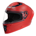 Motorbike Full Face Helmets ( Studds Rider Helmets with Spoiler ) L Size, Comes with Tinted Visor. 