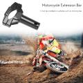 NAMUNY Motorcycle Extension Bar Bracket Motorbike Off-Road Spotlight Fork Handle Bracket Fixed Lamp Holder. 