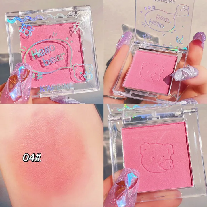 HOT%20BeliefMelief%20New%20style%20Monochrome%20Blusher%20Palette%20Peach%20Pink%20Blue%20Low%20Saturation%20Natural%20Matte%20Brighten%20Contour%20Milk%20Blush%20Dupes%20Rubor%20Korean%20Makeup%20-%20Image%205