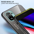 Xiaomi Redmi Note 10 Pro Max 4G Case Gradient Tempered Glass Back Cover Hard Case for Redmi Note 10 Pro 4G M2101K6G M2101K6R. 