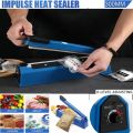 12 Inch Heavy Duty Impulse Plastic Sealer 300mm Portable Manual Plastic Bag Heat Sealing Machine - Sealers. 