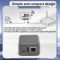 Mini NP330 Network USB 2.0 Print Server(WIFI Version). 