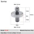 Adapter Mounting Inch M8M6/3 to 1 Crane Man Camera Screw Male Plug/41/485/8M4M5M10M12 Tripod Quick Release Plate for DSLR Ball Joint. 