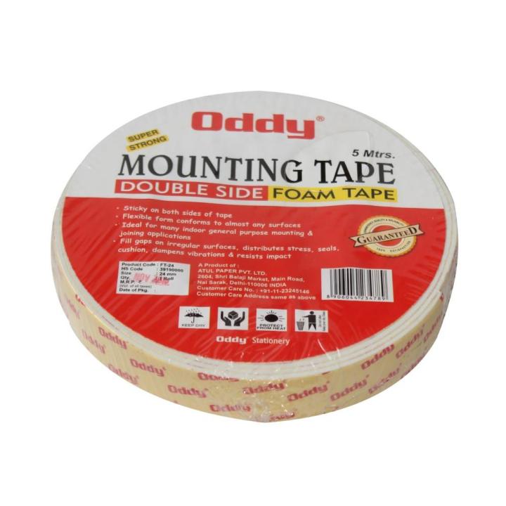 Oddy Double Sided Mounting Foam Tape (set of 2)