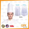 Xuanlin[Ready Stock]Unisex Non Woven Paper Chef Hat For Cooking Cafe Restaurant Working CH006W Special 2025. 
