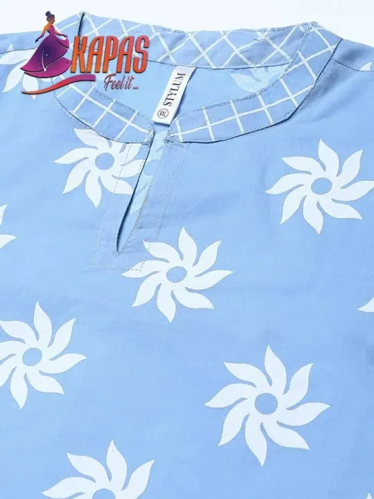 Plus%20Size%20Straight%20Kurta%20With%20Pants%20And%20Dupatta%20By%20Kapas%20-%20Image%202