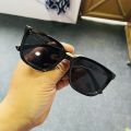 Black Glass Korean Sunglasses for Women - Stylish Eyewear With CR-39 Lenses And UV400 Protection - Women's Sunglasses |. 