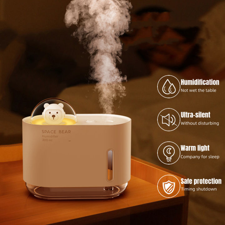 Air%20Humidifiers%20for%20Bedroom%20%7C%20300ml%20Space%20Bear%20Cold%20Fog%20Humidifier%20Silent%20Ultrasonic%20Humidifier%20for%20Bedroom%20and%20The%20Large%20Room%20-%20Image%203