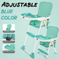 Feeding Chair/Simple Fold High Chair with 3-Position Tray, Fold High Chair for Babies and Toddlers - Compact High Chair with Adjustable Tray & Legs. 