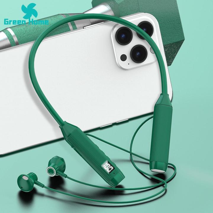 men>men%20Headphone%20neck%20motion%20lossless%20compatible%20with%20hi-fi%20wireless%20HomeGreen%20earbuds%20Bluetooth%205.2%20hanging%20type%20-%20Image%204