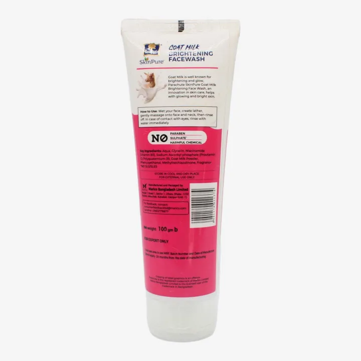Parachute%20Skin%20Pure%20Goat%20Milk%20Face%20Wash%20(Glow)%20100G%20-%20Image%204