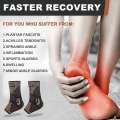 1Pcs Copper Ankle Braces Support Compression Sleeves for Injury Recovery,Joint Pain,Plantar Fasciitis,Sprained Ankle,ACL,Sports. 