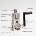 Electric Peeling Aluminum Alloy Manual Stripper Portable Design Handheld Operation Electromechanical Stripper Wire Compatible 2-20mm Size Range Wire Stripping Machine DIY Projects. 