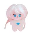 Certiou Stuffed Idol Doll 10cm Anime Girl Doll Diy Hairstyles Cute Big Eyes Plush Toy for Pretend Play Buyers' Favorite Naked Cotton Doll. 