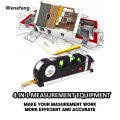 Wenefang 4 IN 1 FIXIT LEVEL PRO 3 LASER LEVEL Multifunctional Measurement 2025 New Tools (Tape Measure,Laser,Spirit Level) Addon Tripod. 