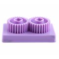 Practical Purple Plastic Durable Flower Wave Shape Paper Craft Quilled Paper Crimper Machine DIY Art Tool Crimping Paper Craft. 