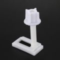 NAMUNY 2pcs DIY Plastic Toilet Seat Screws Fixings Fit Toilet Seats Hinges Repair Tools Type&Size:5# 4.4X2.4Cm. 