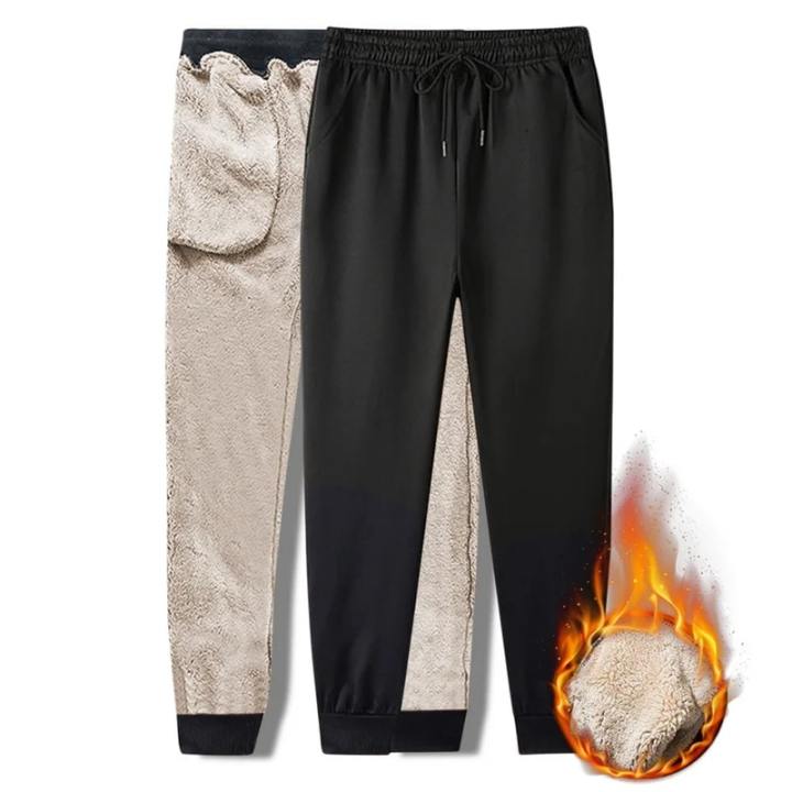 Thicken%20Warm%20Fleece%20Pants%20Men%20Winter%20Lambswool%20Casual%20Thermal%20Sweatpants%20-%20Image%204