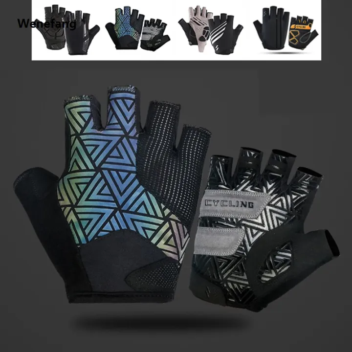 Wenefang%20Summer%20Fingerless%20Cycling%20Gloves%20Man%20Woman%20Gel%20Road%20Bike%20Bicycle%20Gloves%20MTB%20Sports%20Anti%20Slip%20Mountain%20-%20Image%202