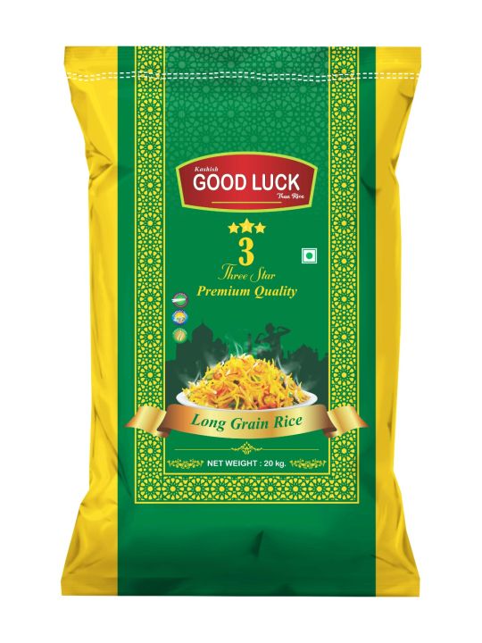 Goodluck 3 Star Premium Basmati Rice 20Kg