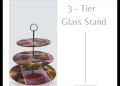 Glass Cake Stand 3 Tier. 