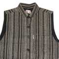 Handmade Stripe Design Multicolor Color Waist Coat For Men. 
