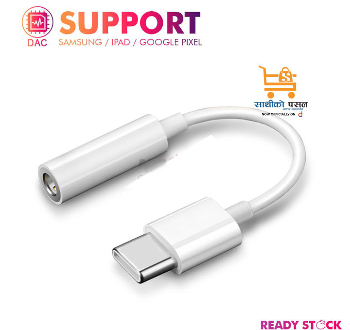 Original%20Type-C%20To%203.5mm%20Headphone%20Jack%20Adapter%20DAC%20Chip%2021%2020+%20Ultra%20Note%2010%2020+%20Google%20Pixel%202%203%20XL%204%20HTC%20U11%20-%20Image%202