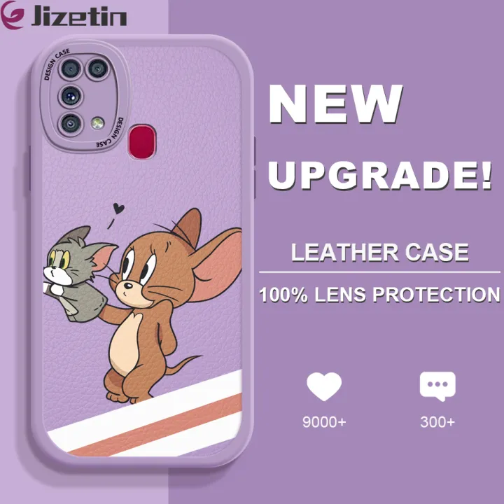 Jizetin%20for%20Samsung%20M31%20Back%20Cover%20Tom%20Cat%20Jerry%20PU%20Leather%20For%20Girls%20Boys%20Soft%20Phone%20Case%20-%20Image%202
