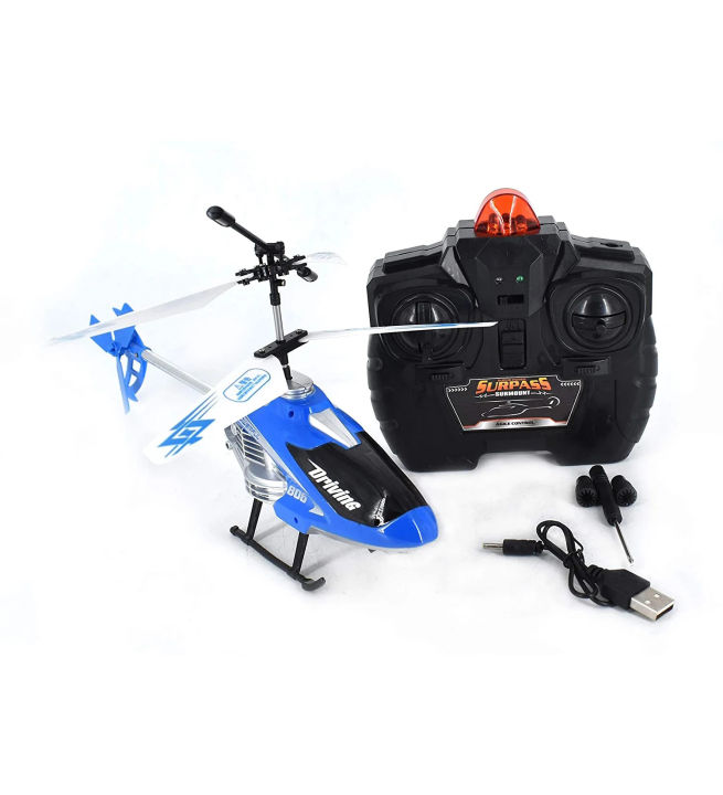 Remote Control Velocity Helicopter For Kids 3D Light With Rechargeable Batteries