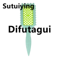 Difutagui New cutout mesh bounce comb Long handle hair comb Portable High Quality Massage comb Curl Define Styling comb Curl comb. 