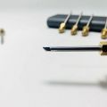 fasdaga 5X 510 Interface Soldering Iron Tip Mini Portable USB Soldering Iron Tip Welding Rework Accessories, Knife Tip. 