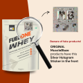 MuscleBlaze Fuel One Whey Protein Powder 1kg Chocolate Flavor 24g Protein 5.3g BCAA 11.3g EAA 4.2g Glutamine. 