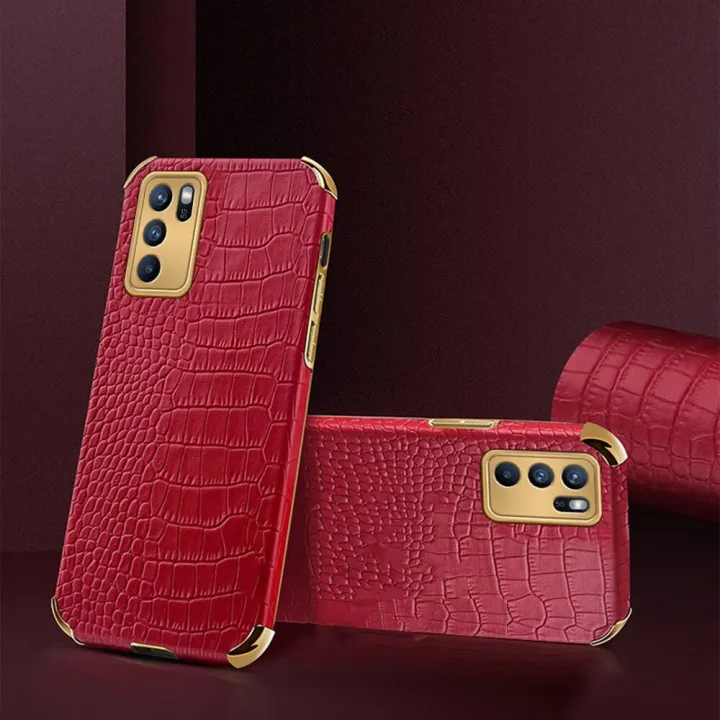 lthmy%20for%20OPPO%20Reno6%20Z%205G%20Phone%20Case%20Leather%20Crocodile%20Pattern%20Plating%20Soft%20TPU%20Shockproof%20Anti-scratch%20Four%20Corners%20360%20Degree%20Protection%20Back%20Cover%20-%20Image%204