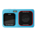 Kids Mini Digital Camera 2.5K HD 72MP Dual Screen High-Definition Pixel Camera 16X Zoom Monocular Cameras with MP3 A. 
