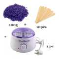 Wax Heater With 100g Wax Beans And 10pcs Spatula. 