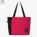 Mheecha Meander Tote Bag in Red/Black - Stylish and Functional, Laptop Compartment for 15" Laptops - Tote Bags |. 