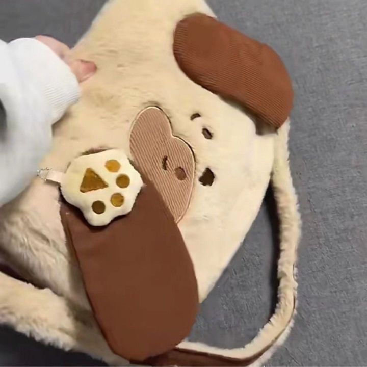 New%20Cute%20Dog%20Bag%20Backpack%20Kawaii%20Fluffy%20Plush%20Crossbody%20Bag%20Cartoon%20Large%20Capacity%20School%20Bags%20-%20Image%204