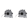 fasdaga 2X CPU Cooling Fan for YOGA C740-14 FLMT C740-14IML Radiator Fan DC5V DFS2001054A0T 0.5A. 