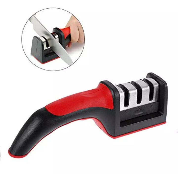 Manual Knife Sharpener 3 Stage Knife Sharpening Tool