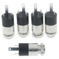 5Pcs Silver PJ392 3.5mm Stereo Female Audio Headphone Connector Jack Socket Plug WEIRUI | Fashion New Design. 