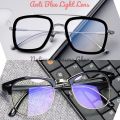 Blue Ray Cut Trendy Metal Square Ironman And Clubmaster Designed Combo (BUY 1 GET 1) Frame Bluecut Glasses For Unisex. 