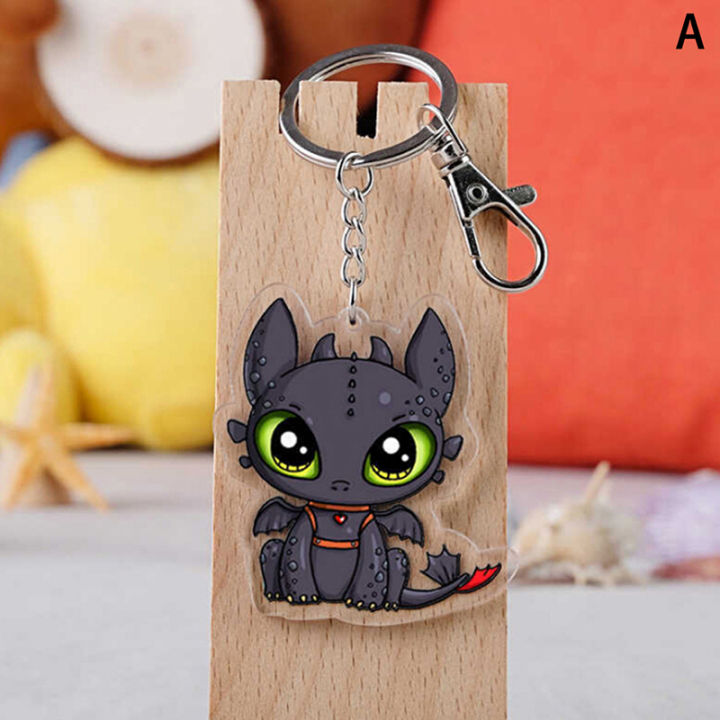 Toothless Keychain How To Train Your Dragon Pendant Key Holder Gifts