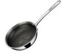 Stahl Triply Stainless-Steel Artisan Hybrid Frypan Without Lid, 6436, 16cm, 0.6 Liters,. 